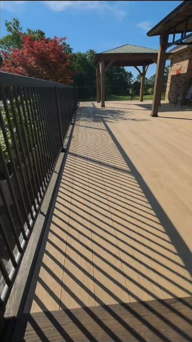 Composite Deck and Pavilion